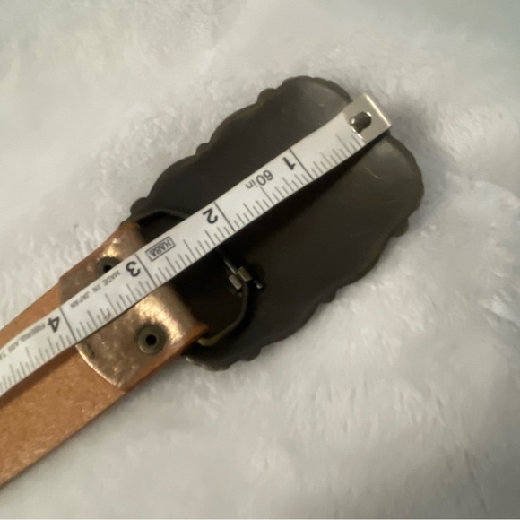 Fossil Women's Leather Rhinestone
Buckle Belt Size M - Picture 12 of 15